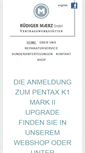 Mobile Screenshot of fotomaerz.de